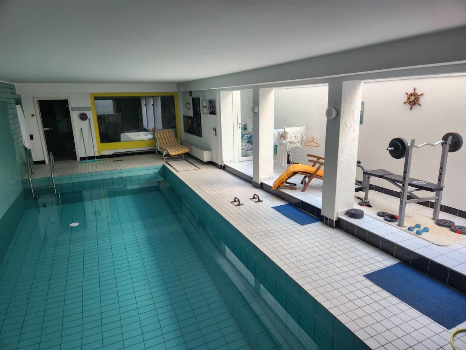 דיסבורג Villa Casa Blanca Mit Privatem Schwimmbad 26 Grad Und Sauna מראה חיצוני תמונה